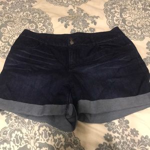Jean Shorts with Cuff